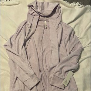 LuLaRoe Light Purple Hooded Cardigan
